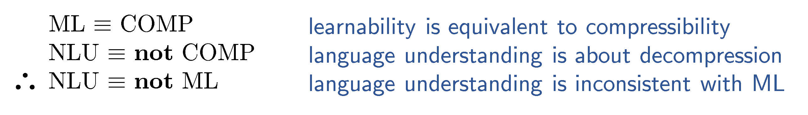 Time To Put An End To BERTology (Or, ML/DL Is Not Even Relevant To NLU)