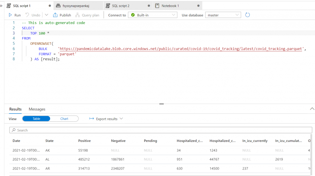 Azure Synapse Analytics — Introduction